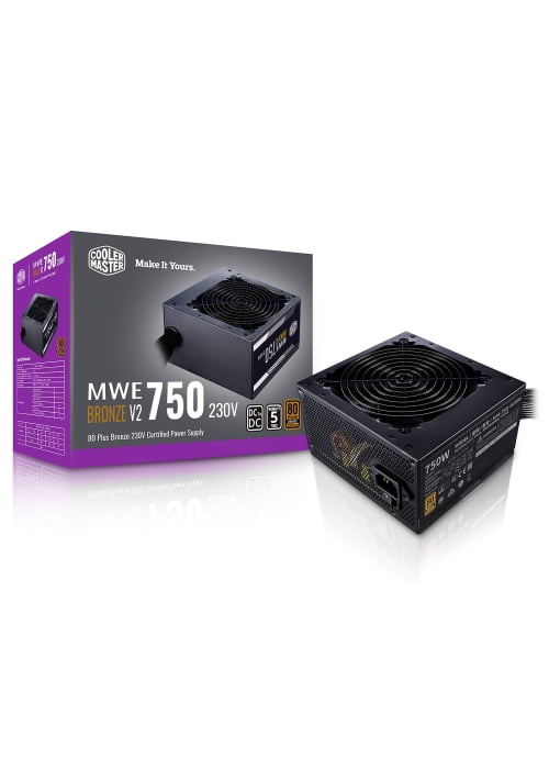 PSU COOLER MASTER MWE 750W 80+ BRONZE V2